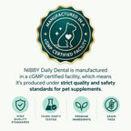 NIBBY Daily Dental quality standards